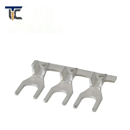 14-12AWG Non-Insulated Spade Continuous Terminals