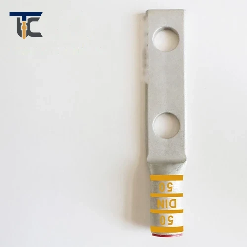 Aluminum Two-Hole Lugs 1/0 AWG(Orange)