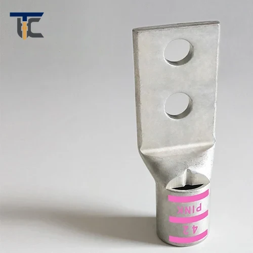Two-Hole Lugs 1/0 AWG(Pink)